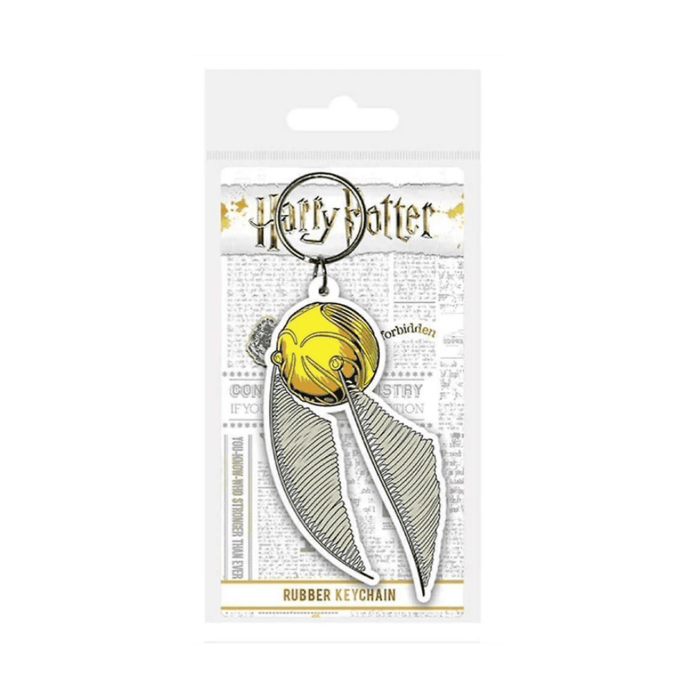 HARRY POTTER - SNITCH (RUBBER KEYCHAIN) By Pyramid - Medaid International