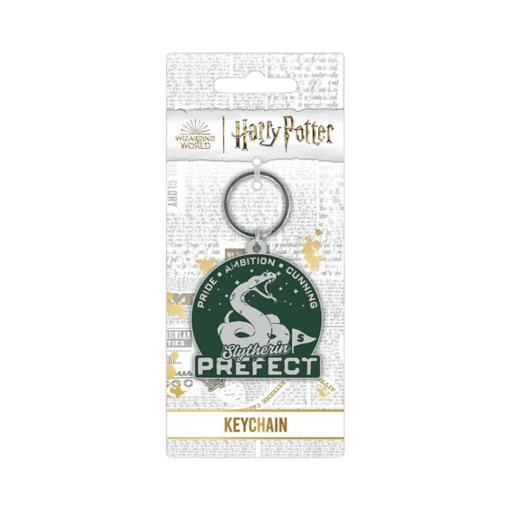 HARRY POTTER - CLUBHOUSE SLYTHERIN (RUBBER KEYCHAIN) By Pyramid - Medaid International