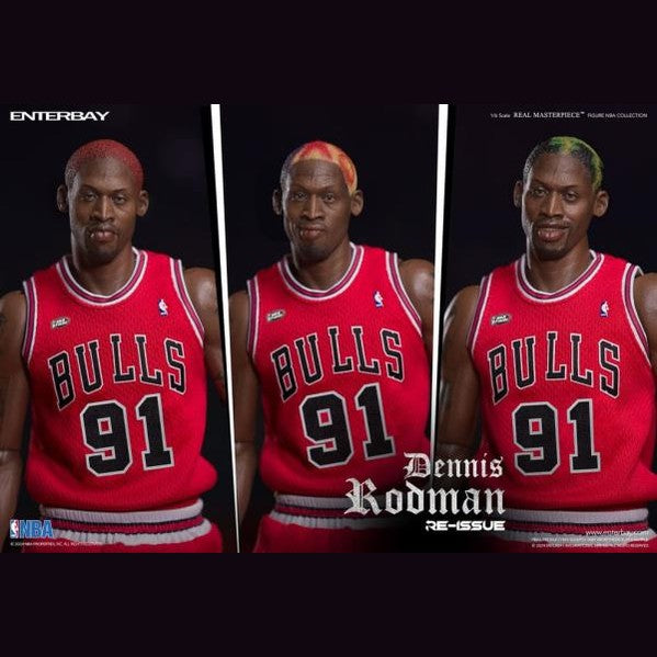 NBA Basketball - Dennis Rodman 1/6th Scale Action Figure By Enterbay - Medaid International