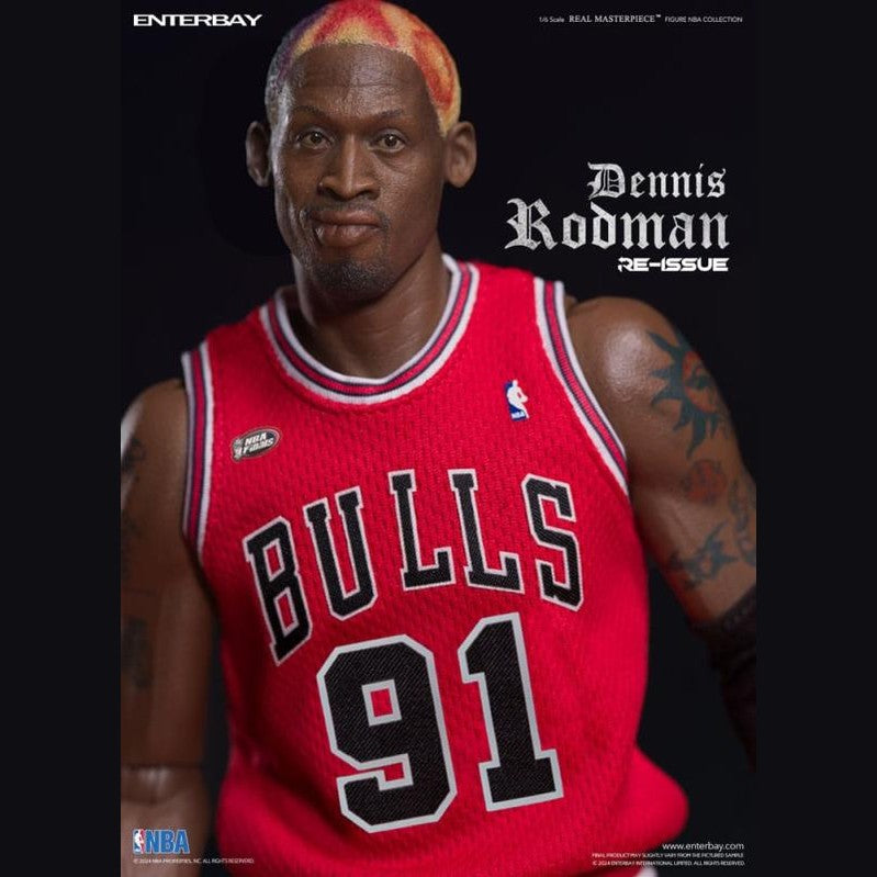 NBA Basketball - Dennis Rodman 1/6th Scale Action Figure By Enterbay - Medaid International