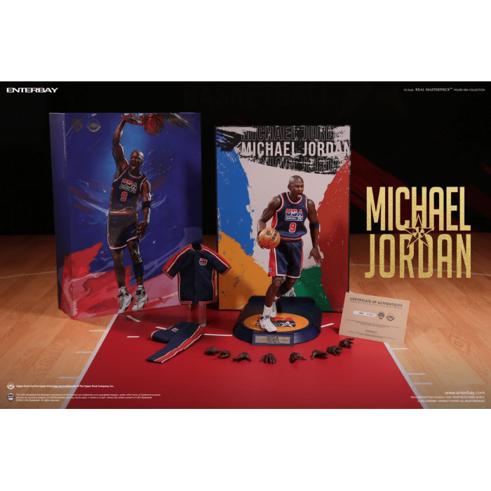 NBA Basketball - Michael Jordan Barcelona ’92 1/6th Scale Enterbay Action Figure By Enterbay - Medaid International