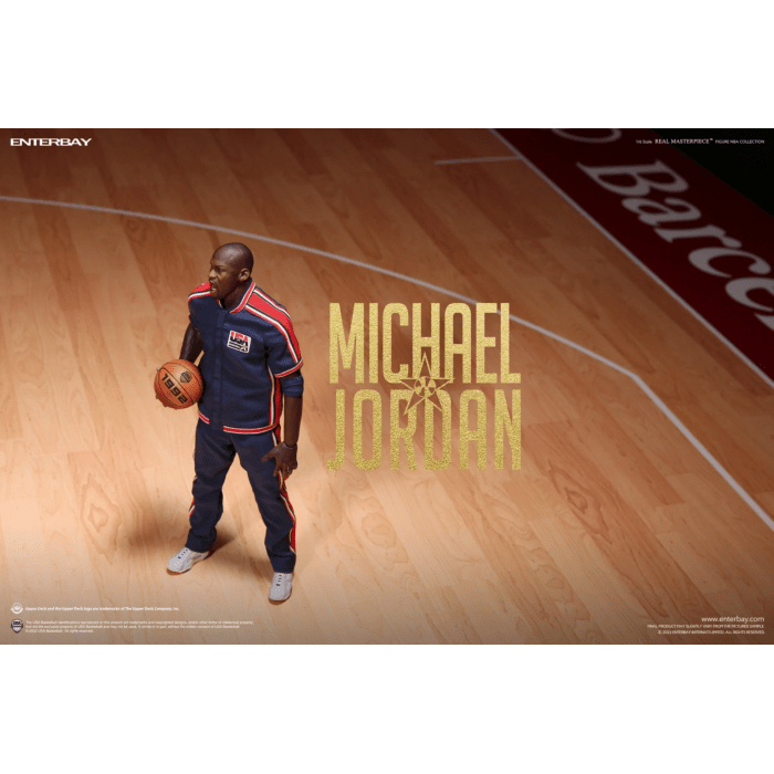 NBA Basketball - Michael Jordan Barcelona ’92 1/6th Scale Enterbay Action Figure By Enterbay - Medaid International