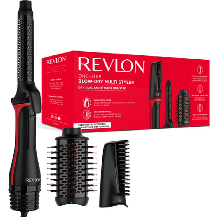 Limited Edition Revlon Pro Collection Salon One-Step Hair Dryer & Volumiser Titanium (220 Voltage Plug)للشعر الطويل - Medaid
