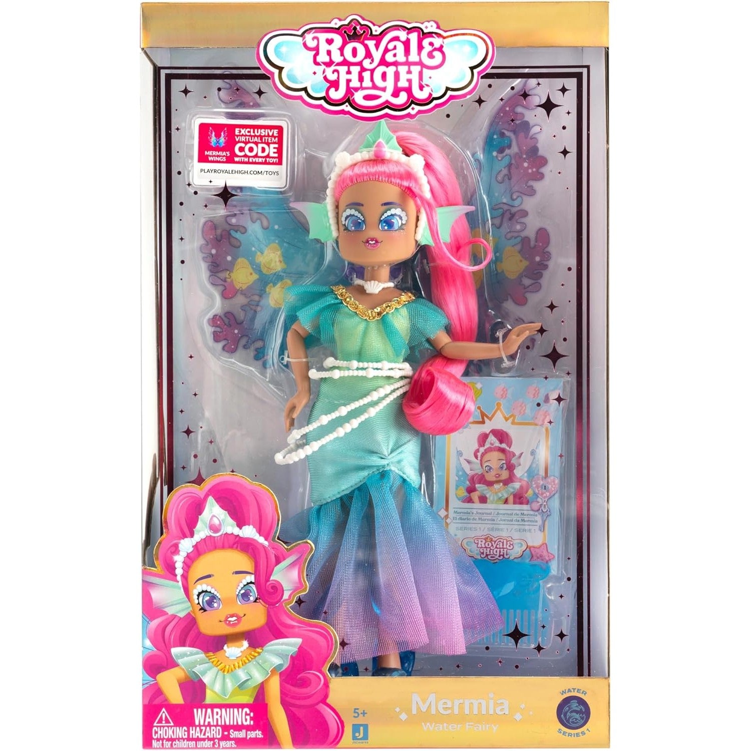 ROYALEHIGH FASHION DOLL+ACC. 9" 4ASST - Medaid International