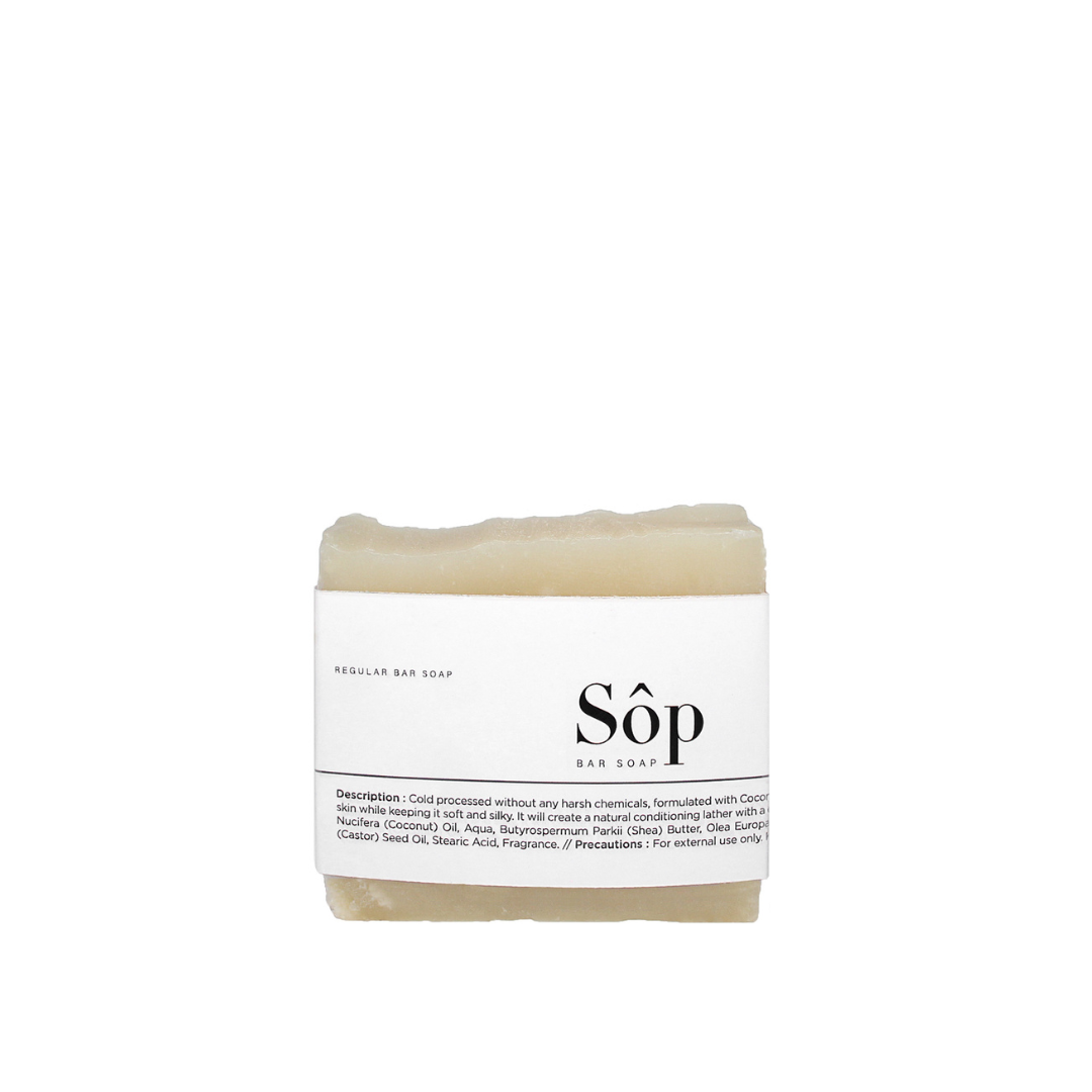 Atelier Beautanique Sop Regular Bar Soap White musk - Medaid International