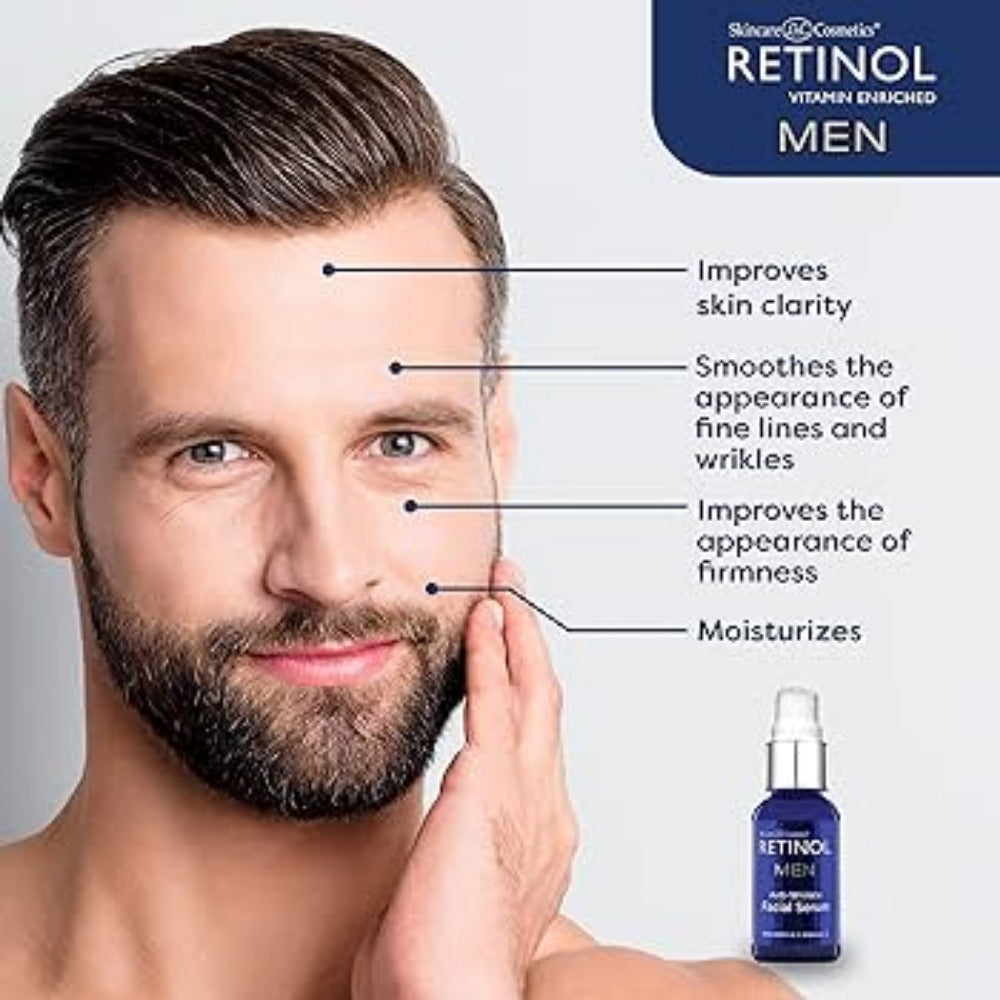 Retinol Men Anti-Wrinkle Facial Serum - 30 ml - Medaid International