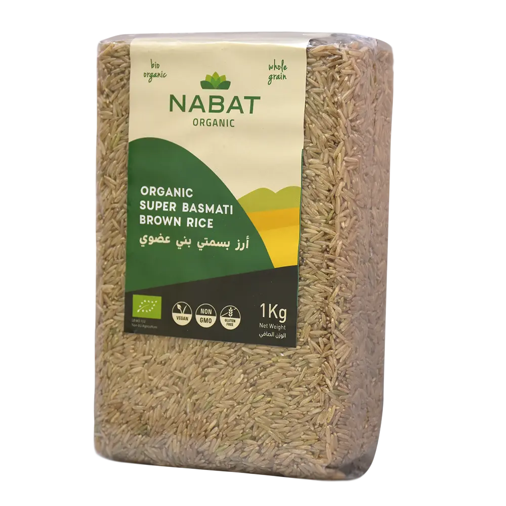 Organic Super Basmati Brown Rice - Medaid International