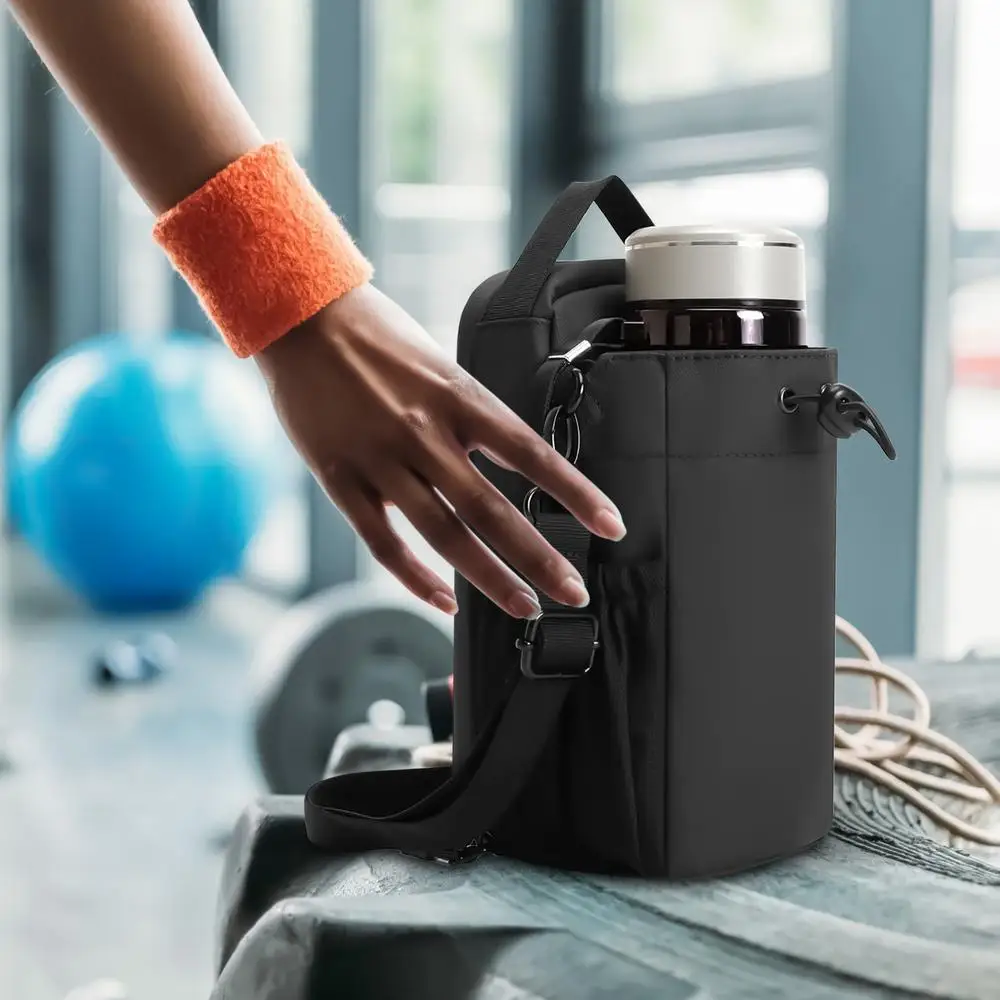 Magnetic Gym Bag With Water Bottle Holder - Medaid International
