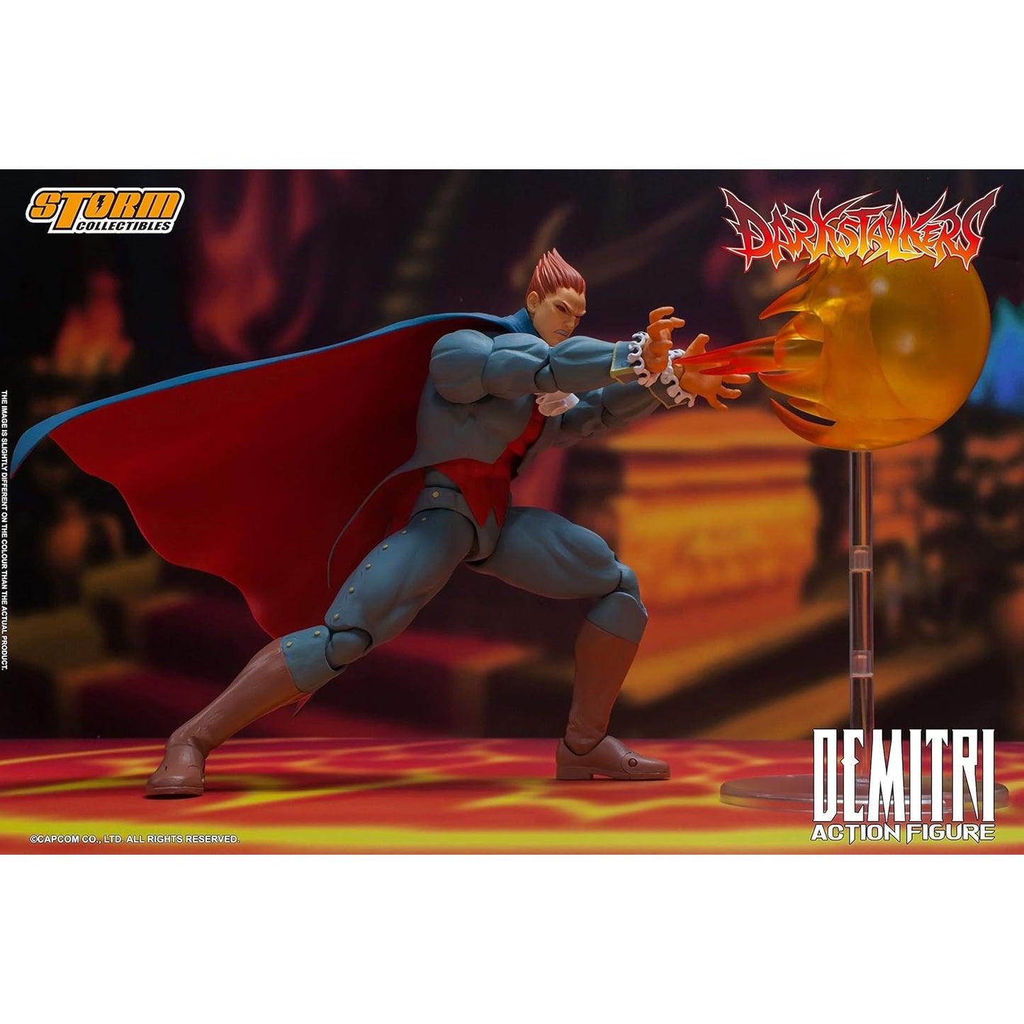 Darkstalkers Demitri Action Figure By Storm Collectibles - Medaid International
