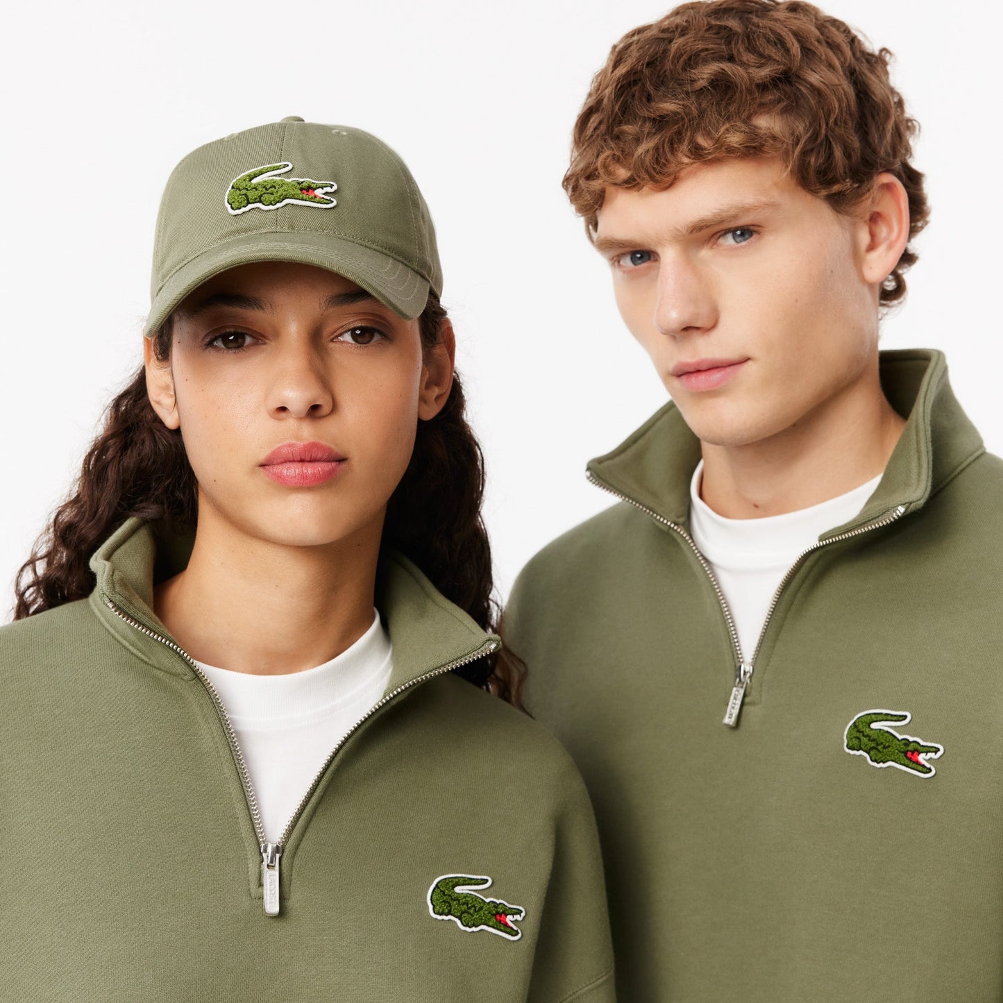 buy-loose-fit-zip-neck-badge-accent-sweatshirt-sh2748-bmy-lebanon - Medaid