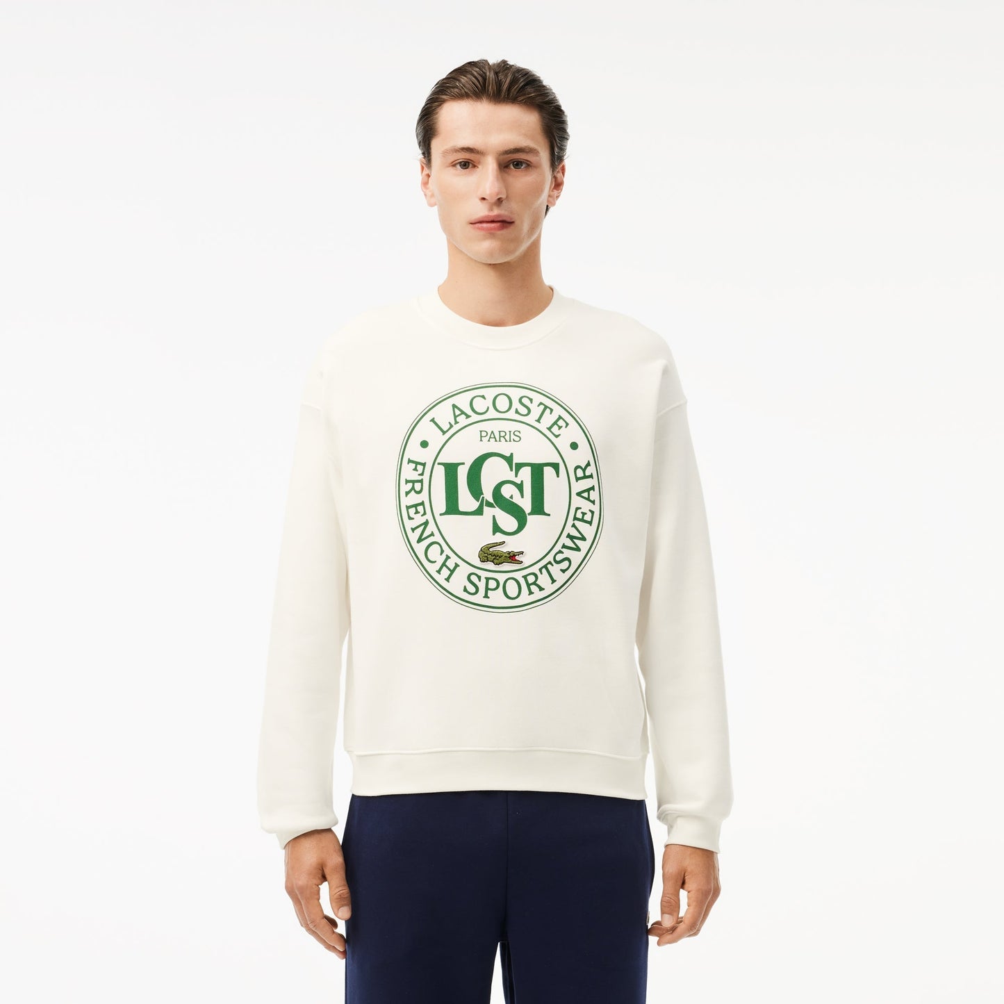 buy-loose-fit-printed-fleece-sweatshirt-sh2897-70v-lebanon - Medaid