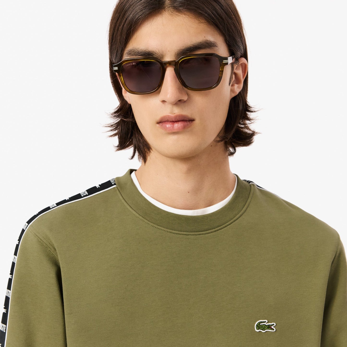 buy-logo-strip-crew-neck-sweatshirt-sh7492-bmy-lebanon - Medaid International