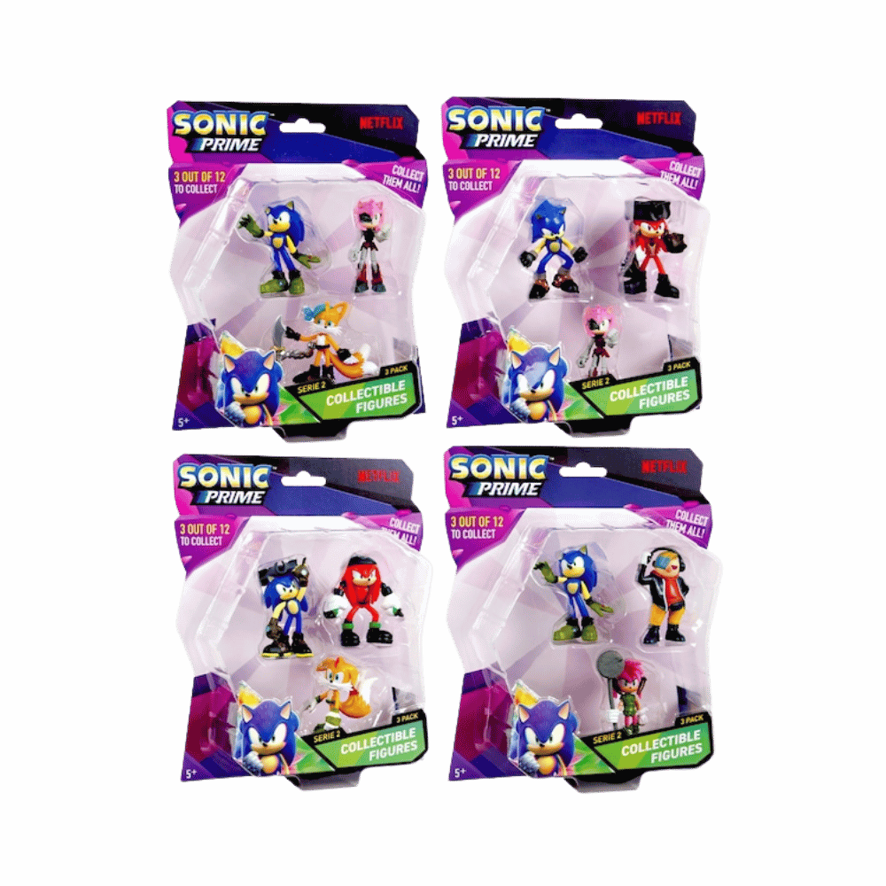 SONIC FIGURE BLISTER 3IN1 PACK (1 Random) - Medaid International