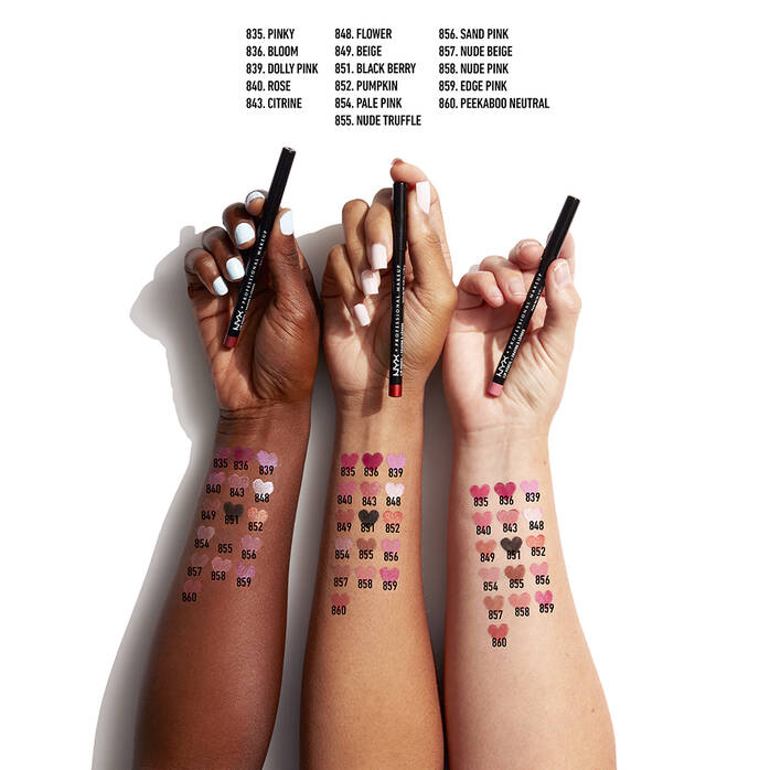 NYX Lip Liner SLIM Lip Pencil - Lipliner - Medaid International