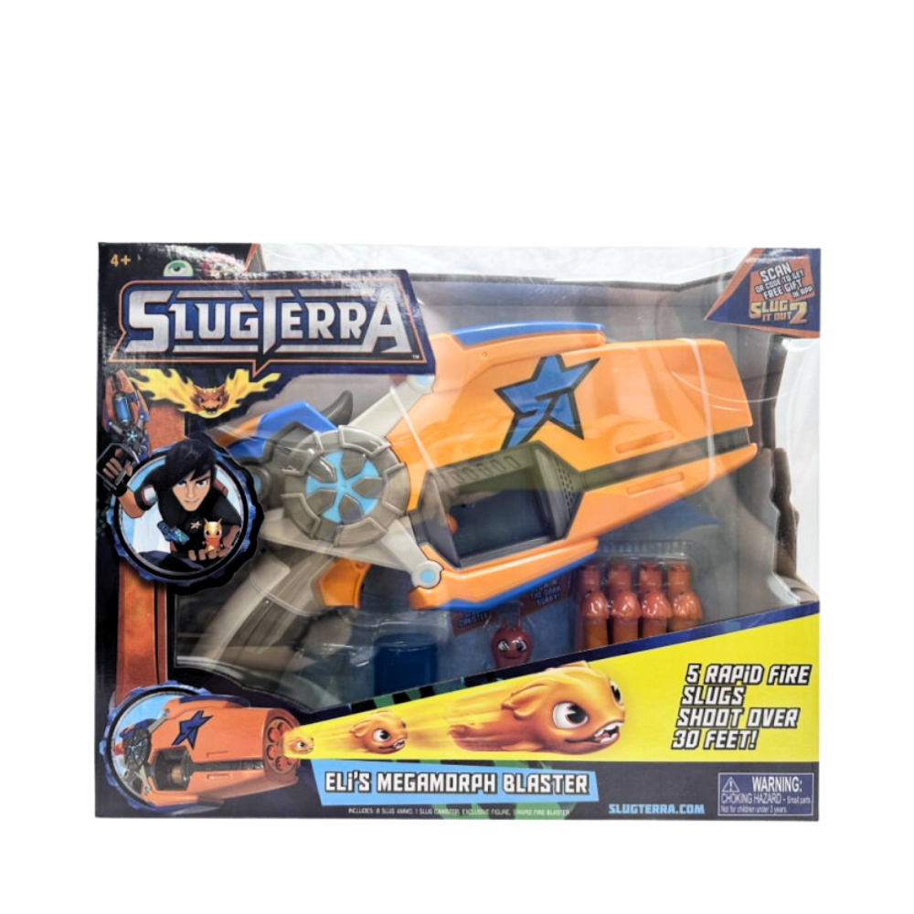 Slugterra Rapid Fire Eli's Megamorph Blaster By Jakks Pacific - Medaid International