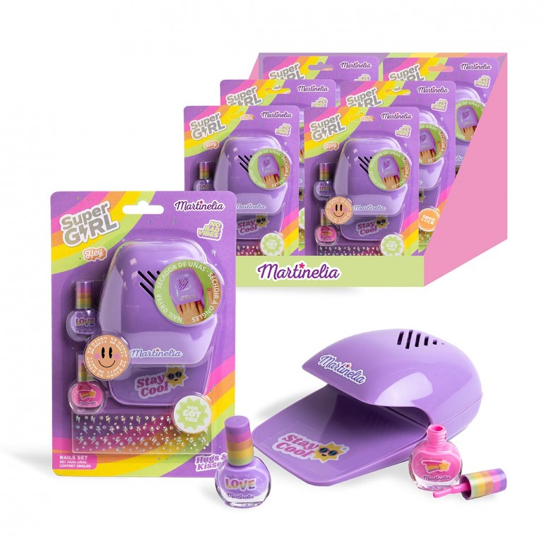 SUPER GIRL Nail Design Set - Medaid International