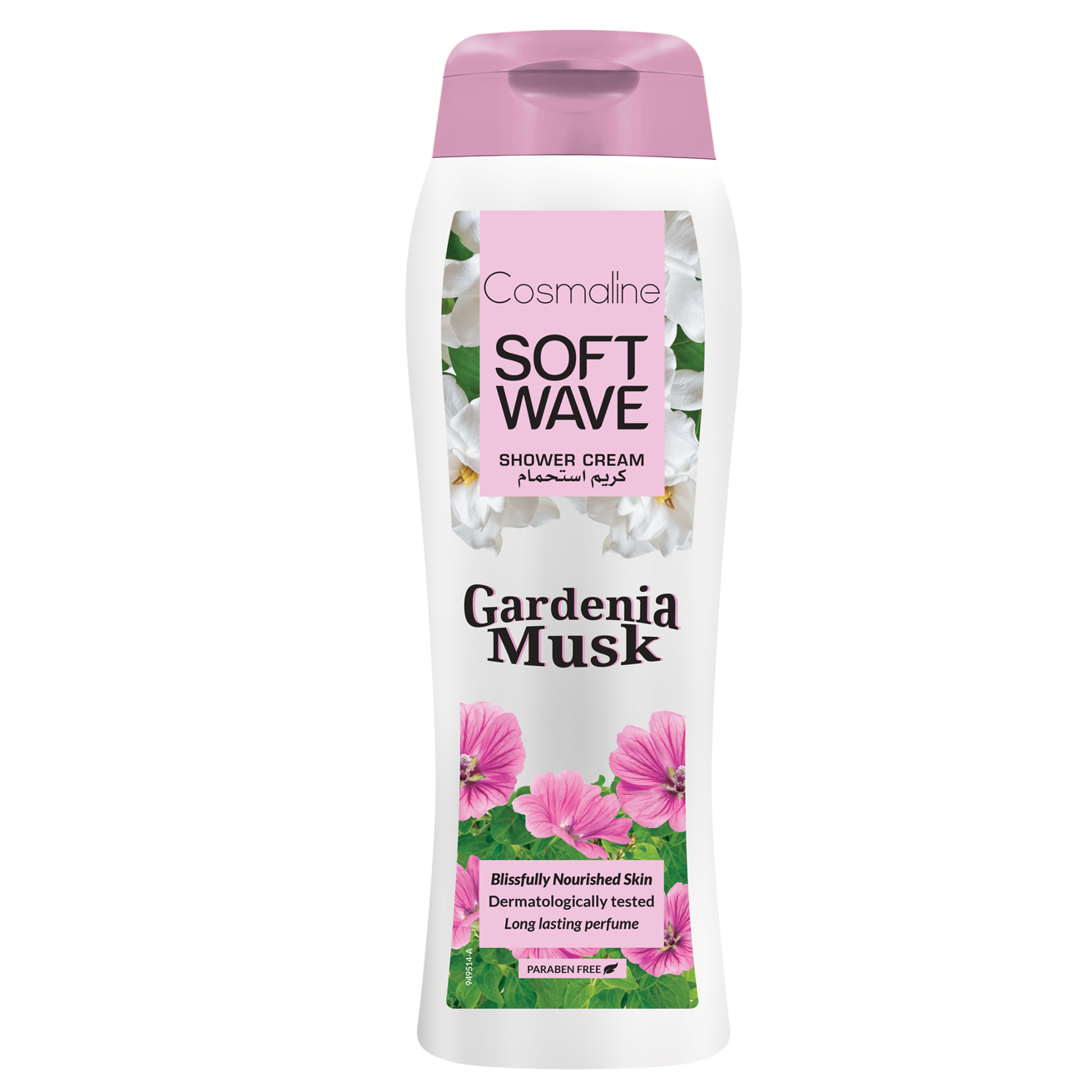 Cosmaline Soft Wave Gardenia Musk Shower Cream 400 ml - Medaid