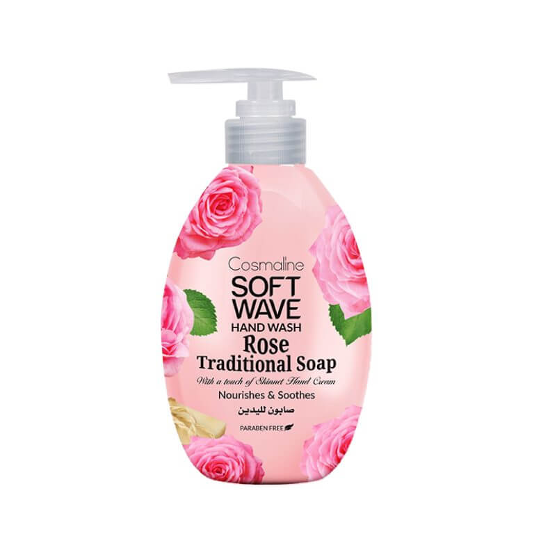Soft Wave Liquid Soap Traditional & Rose 550ml - Medaid
