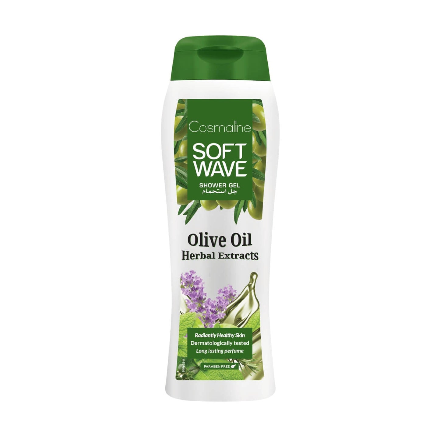 Shower Gel Olive Oil & 6 Herbs 400ml - Medaid