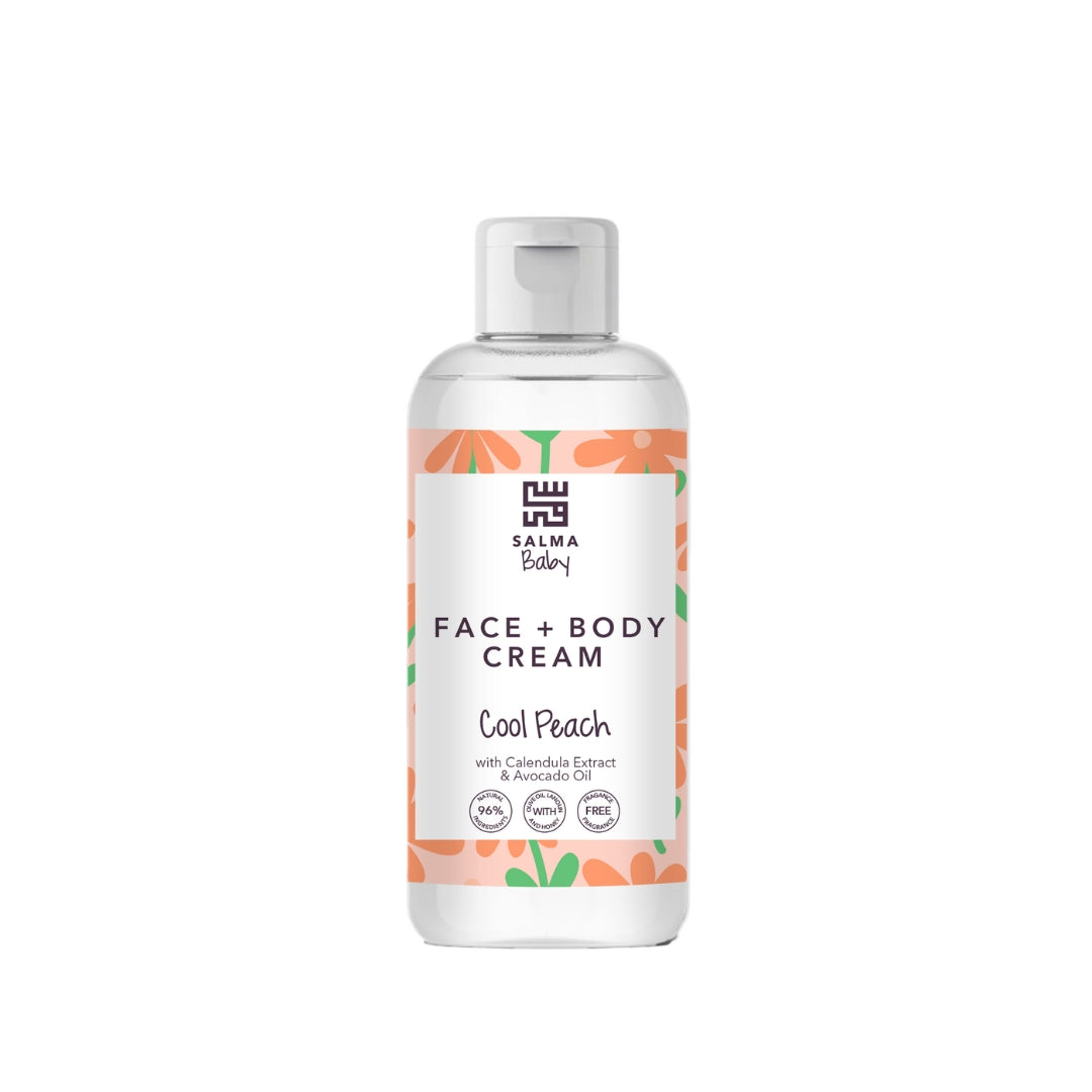 Baby Face & Body Cream Cool Peach - Medaid International
