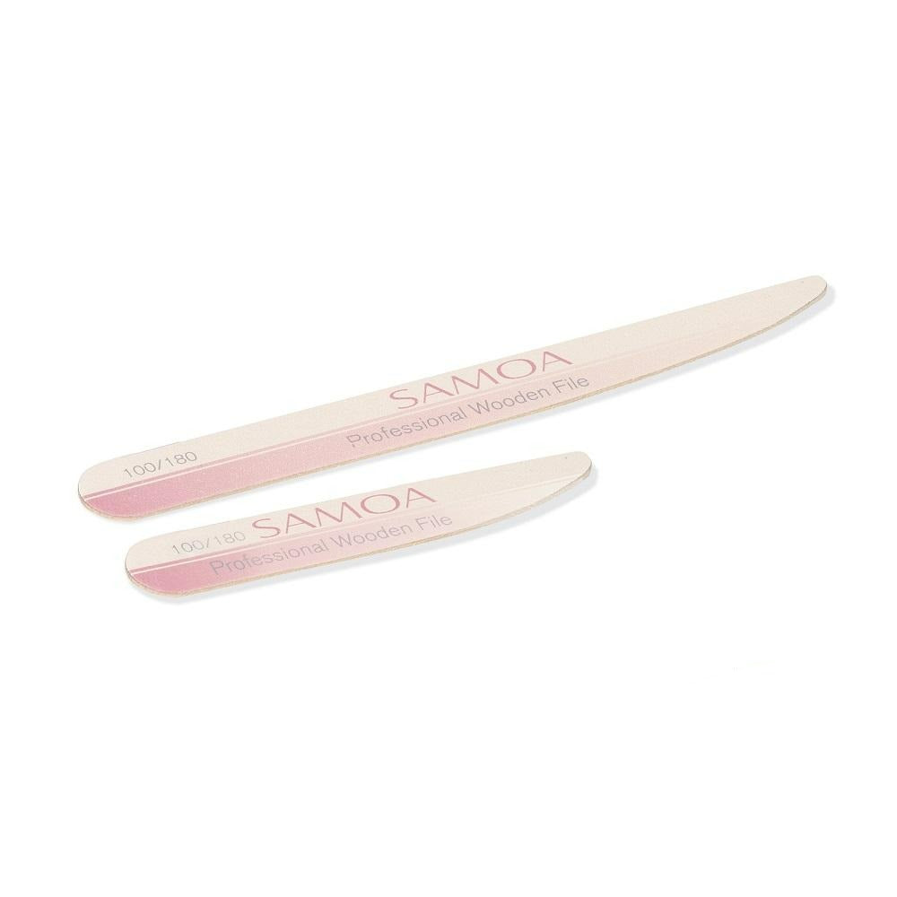 Samoa Professional Wooden Nail File 100/180 - Medaid