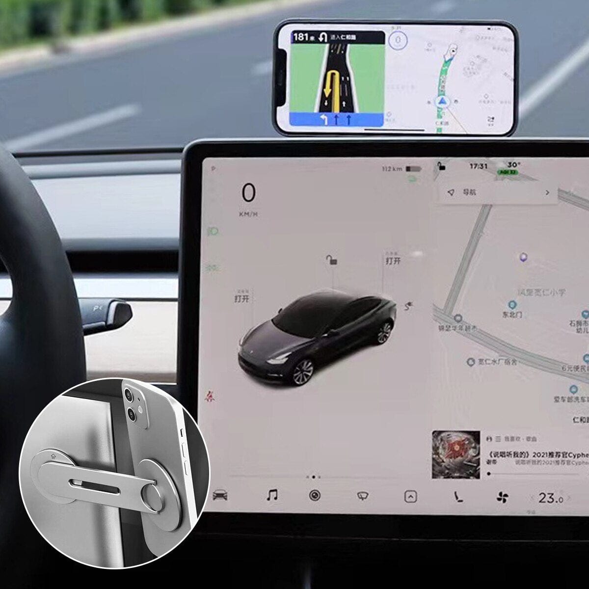 Laptop Magnetic Phone Bracket - Medaid International