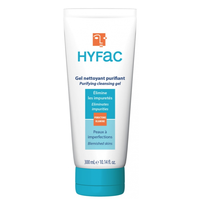 Hyfac Purifying Cleansing Gel Face And Body 300ML - Medaid International