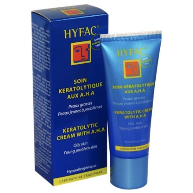 Hyfac Plus. Aha Keratolytic Cream 40ML - Medaid International