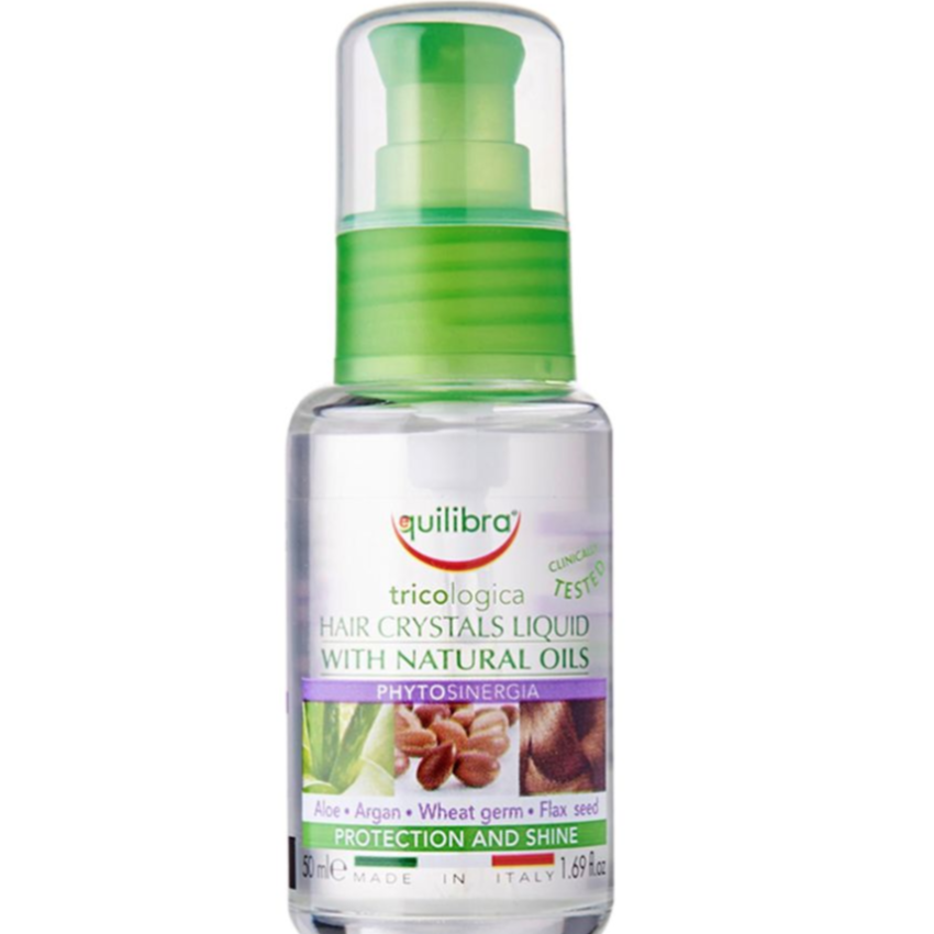 Equilibra Hair Crystals Liquid With Natural Oils Serum Clear 50ML - Medaid International