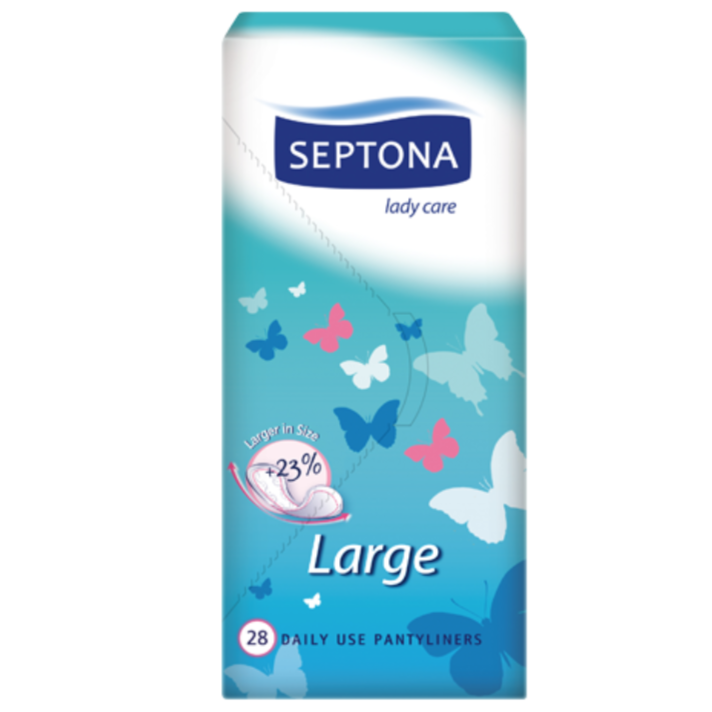 Septona Pantyliners Large 28 Pcs - Medaid International