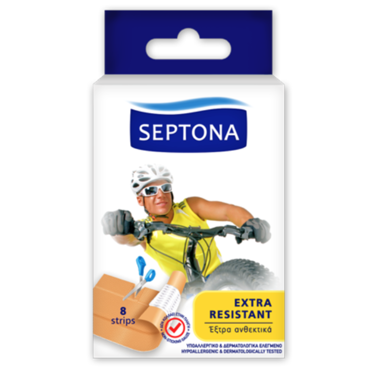 Septona Extra Resistant Plasters 8Pcs - Medaid International