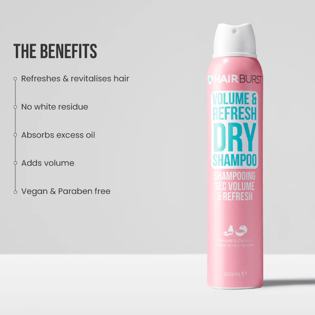HAIRBURST - Volume & Refresh Dry Shampoo | 200 ML - Medaid International