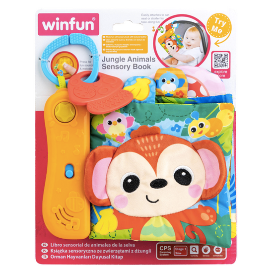 Jungle Animals Sensory Book - Medaid International