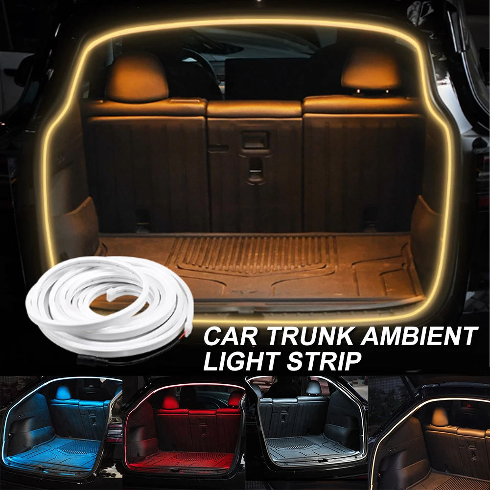 12V LED Trunk Light Warm White LED Strip 2M Waterproof Flexible Light - Medaid International