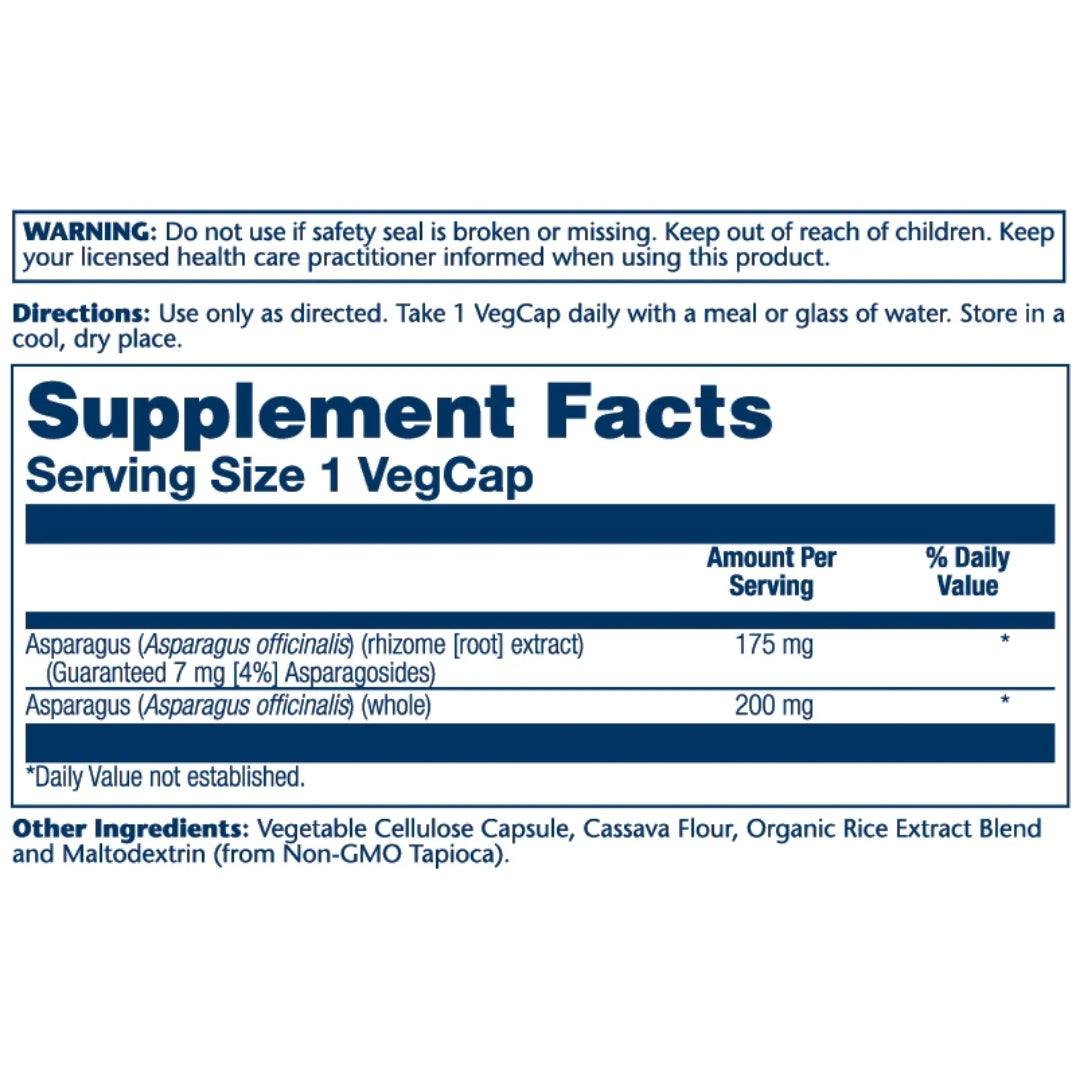 Asparagus Rhizome Extract 175mg - Medaid International