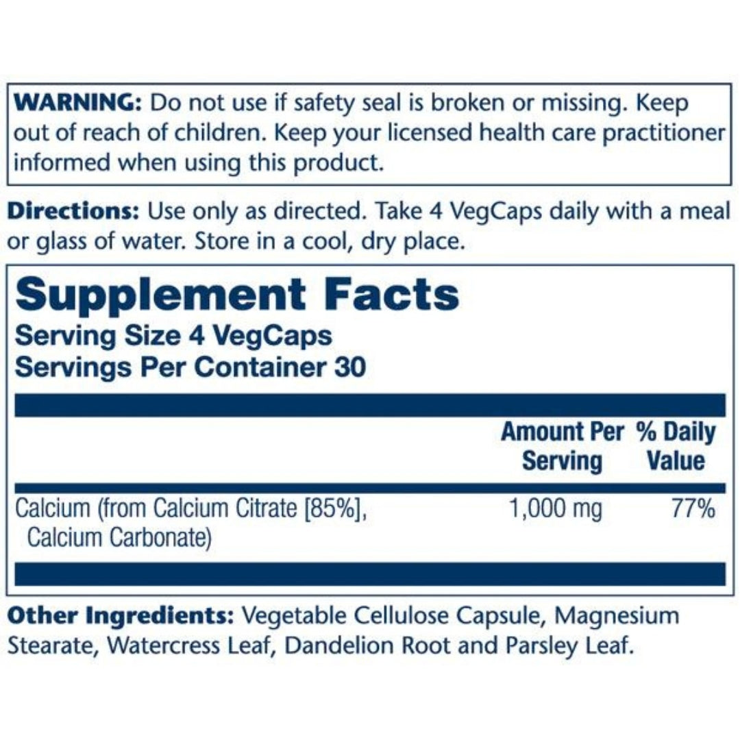 Calcium Citrate 1000mg - Medaid