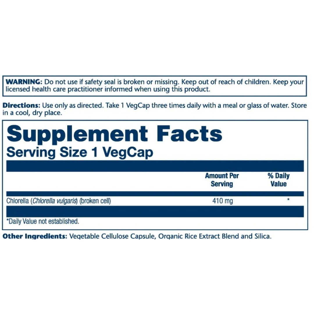 Broken Cell Chlorella 410mg - Medaid International