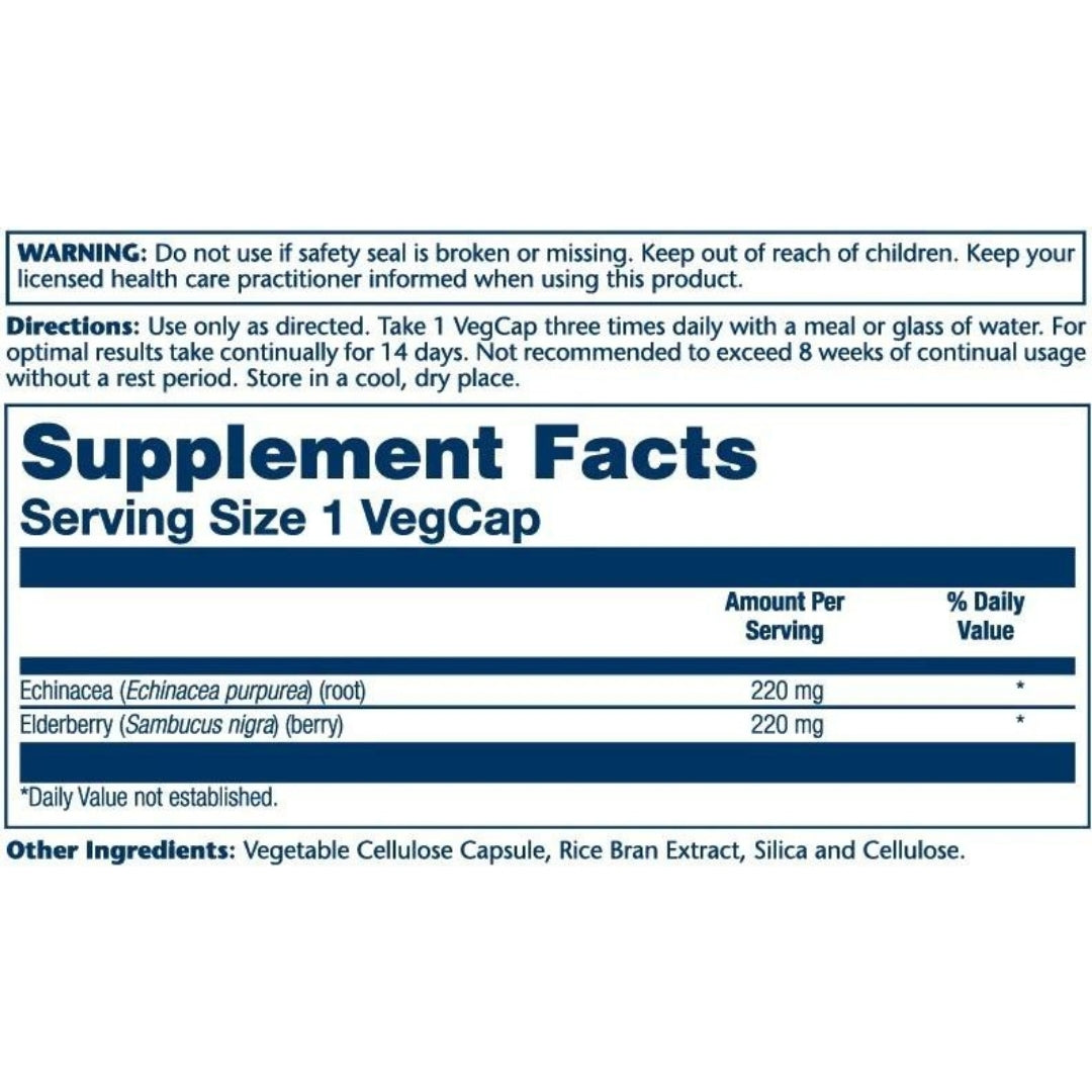 Echinacea Elderberry 440mg - Medaid