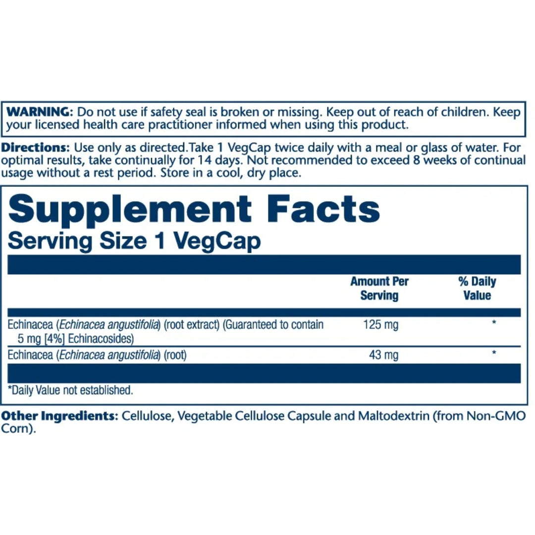 Echinacea Angustifolia 125mg - Medaid