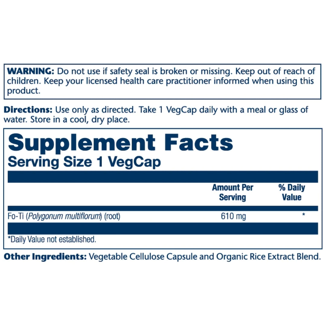 Fo-Ti Root 610mg - Medaid