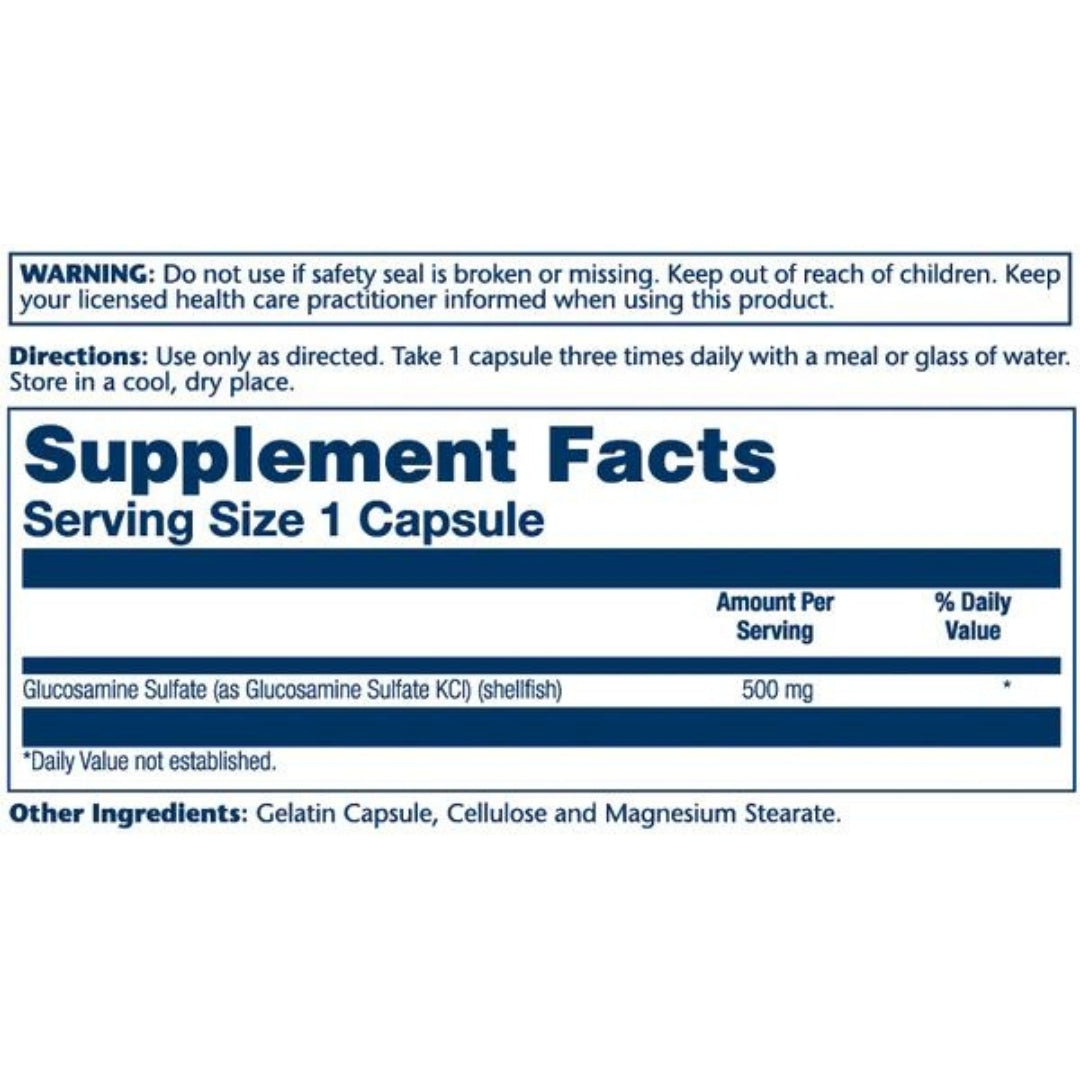 Glucosamine Sulfate 500mg - Medaid