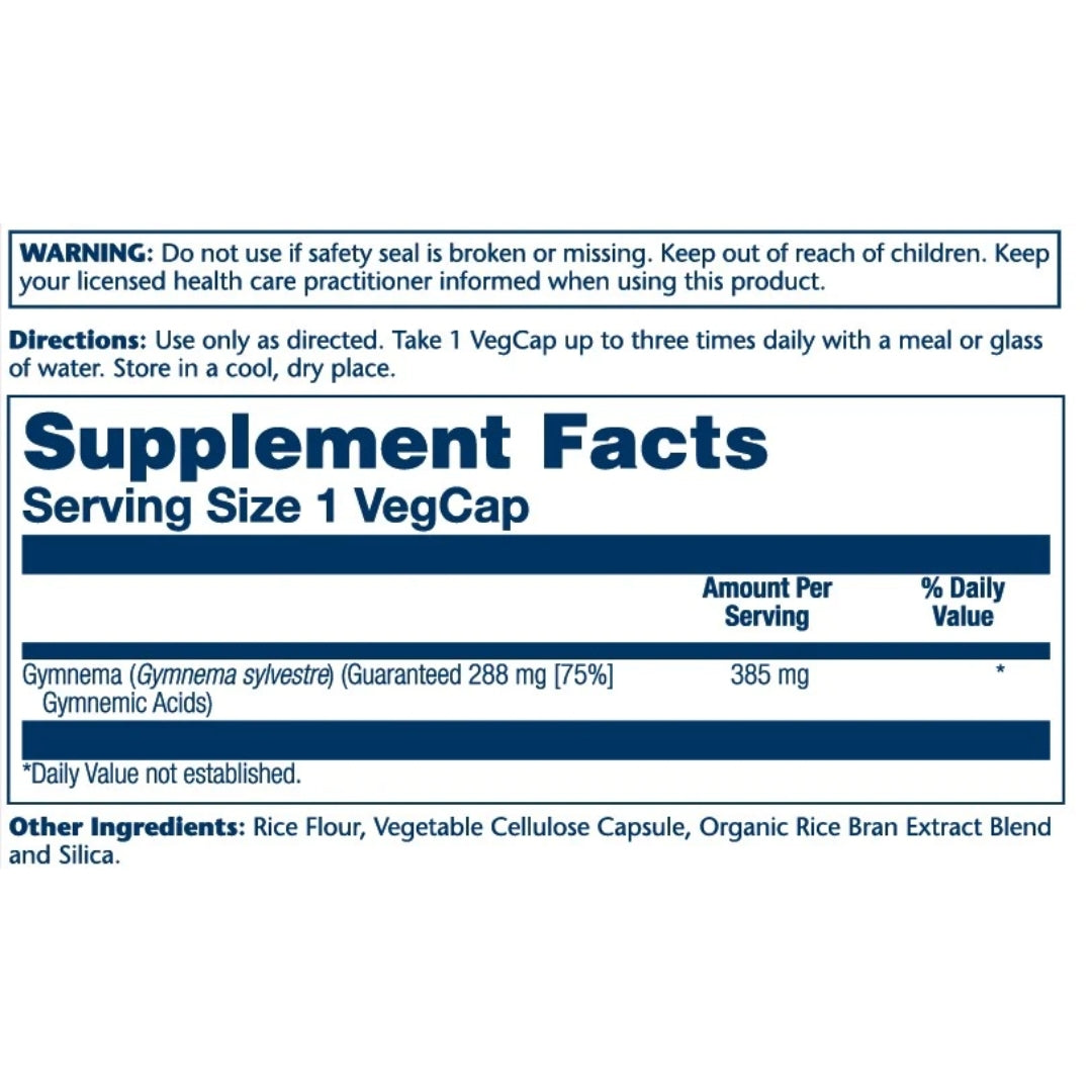 Gymnema Leaf Extract 385mg - Medaid
