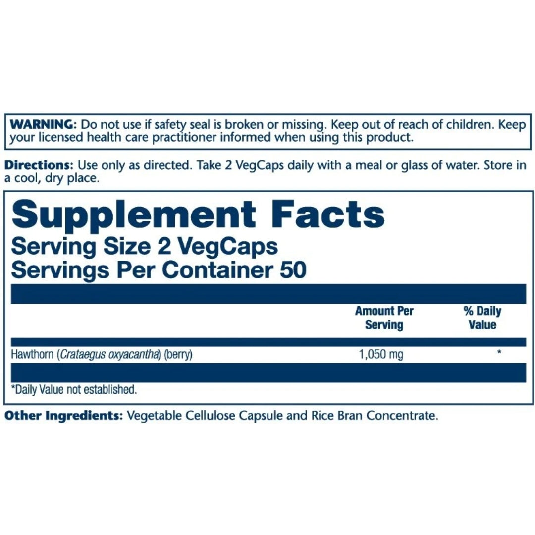 Hawthorn Berry 1050mg - Medaid International