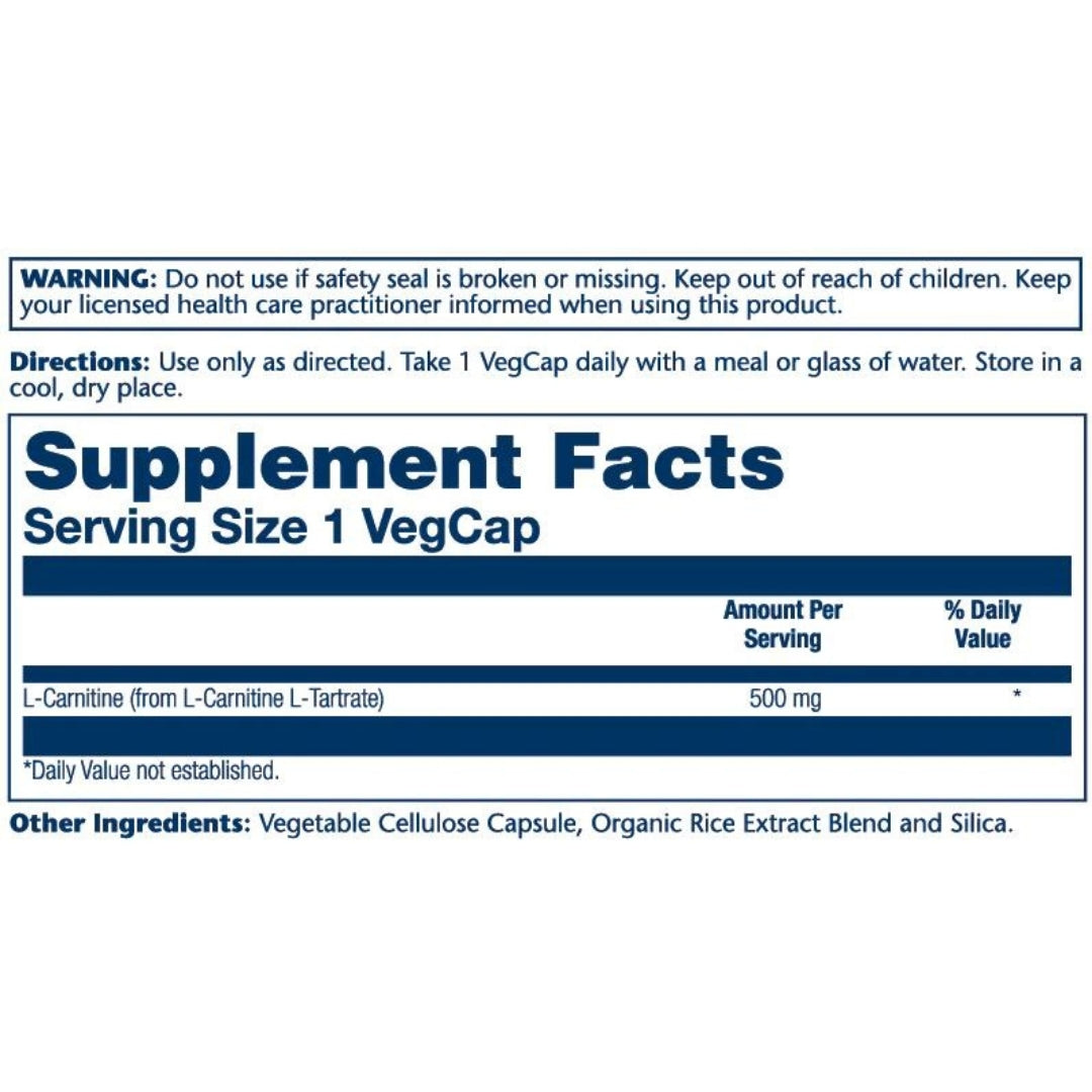 L-Carnitine 500mg - Medaid