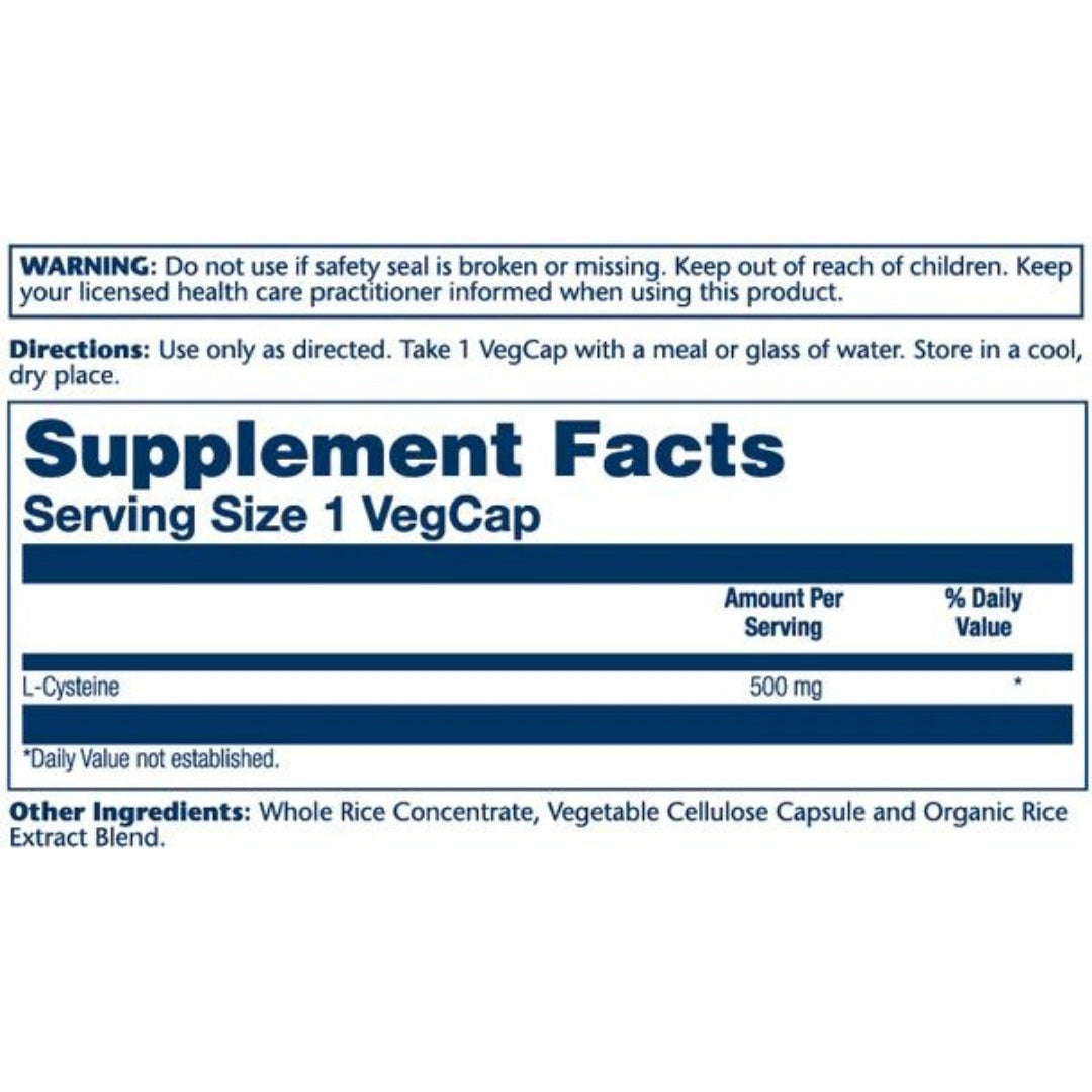 L-Cysteine 500mg - Medaid International
