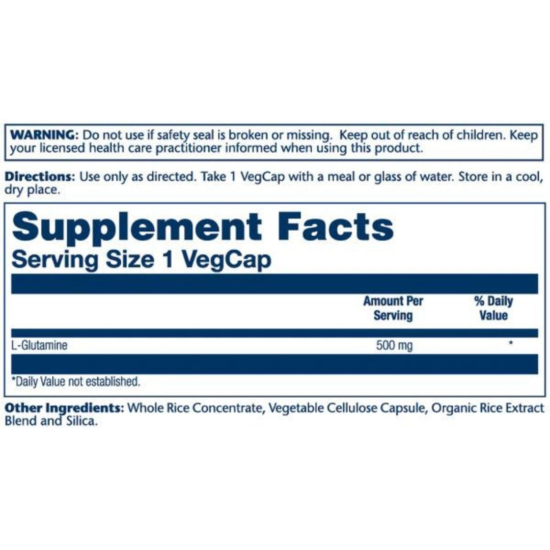 L-Glutamine 500mg - Medaid International
