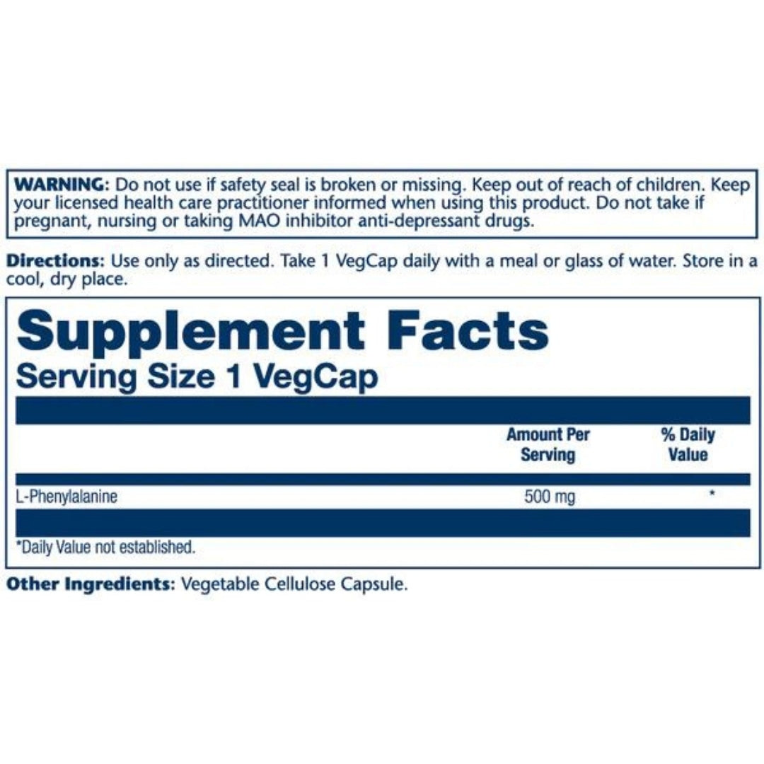 L-Phenylalanine 500mg - Medaid