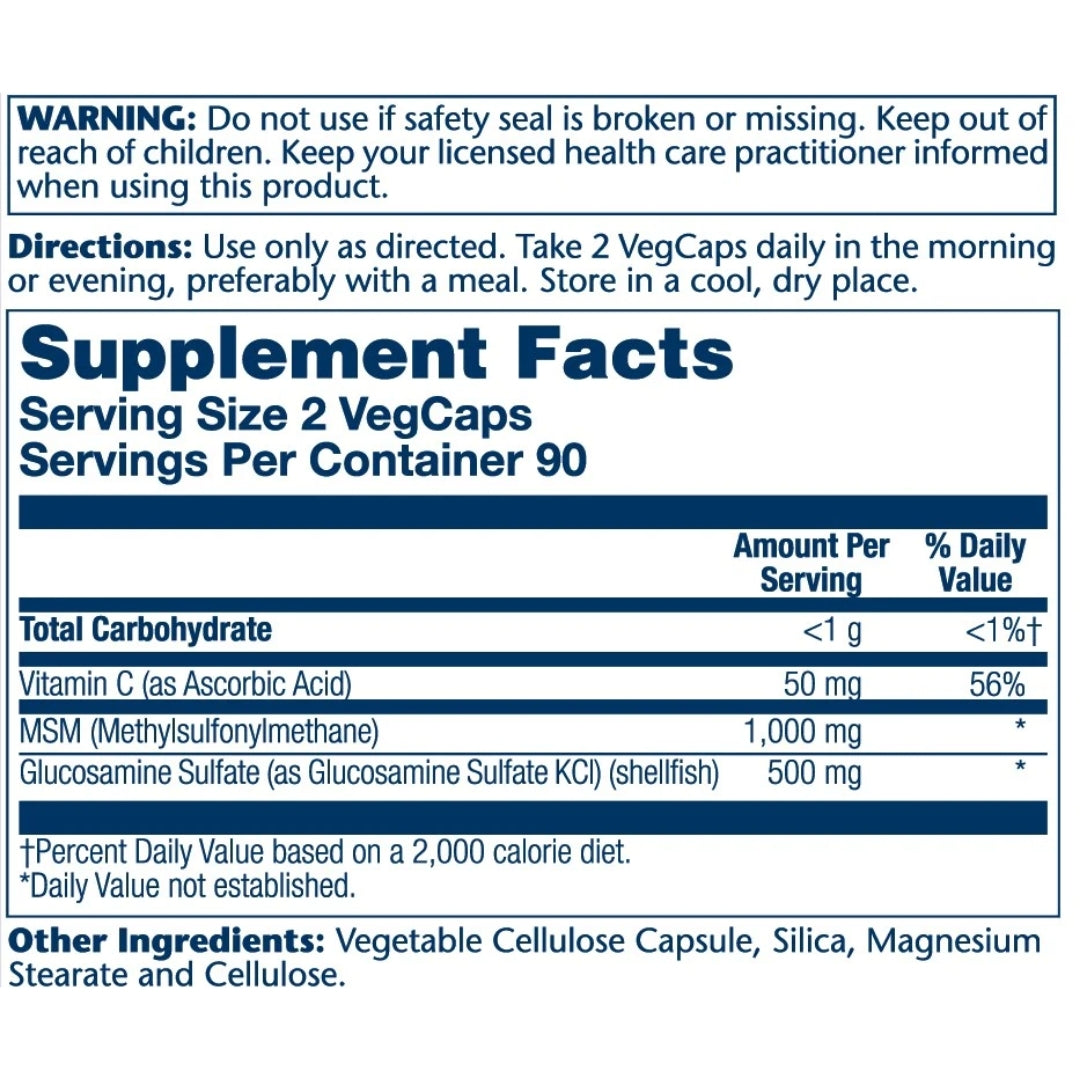 MSM & Glucosamine - Medaid International