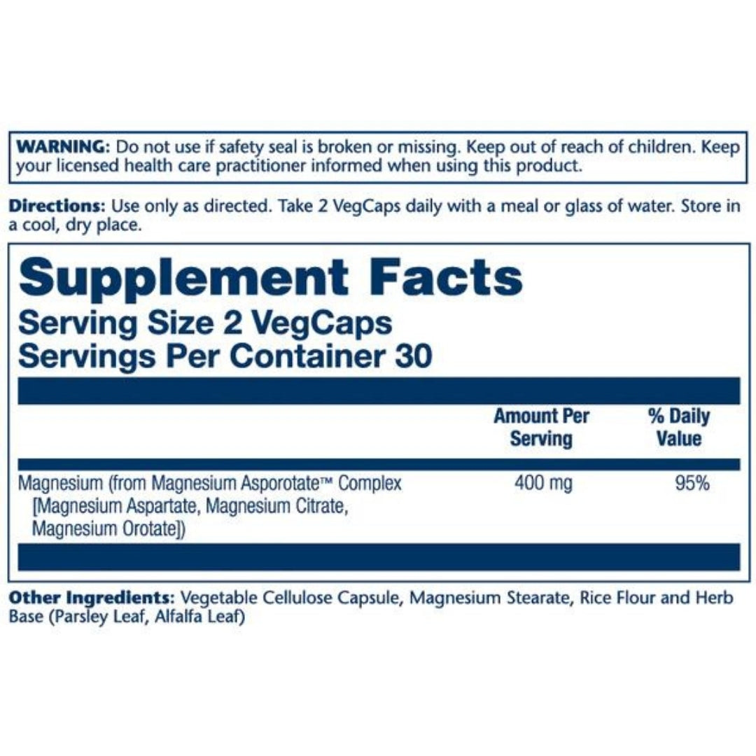 Magnesium Asporotate™ 400mg - Medaid International