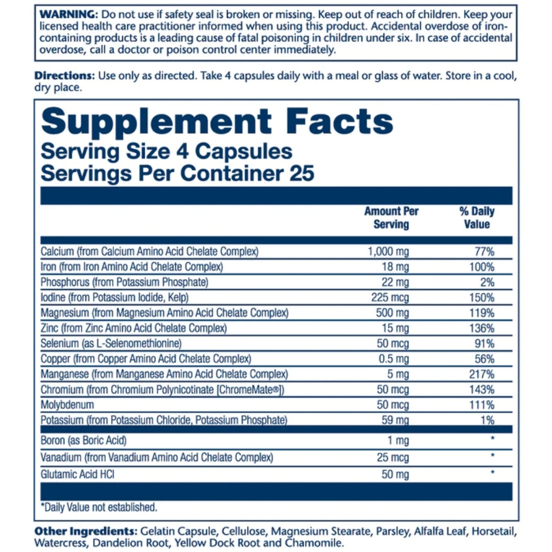Mega Multi Mineral™ - Medaid International